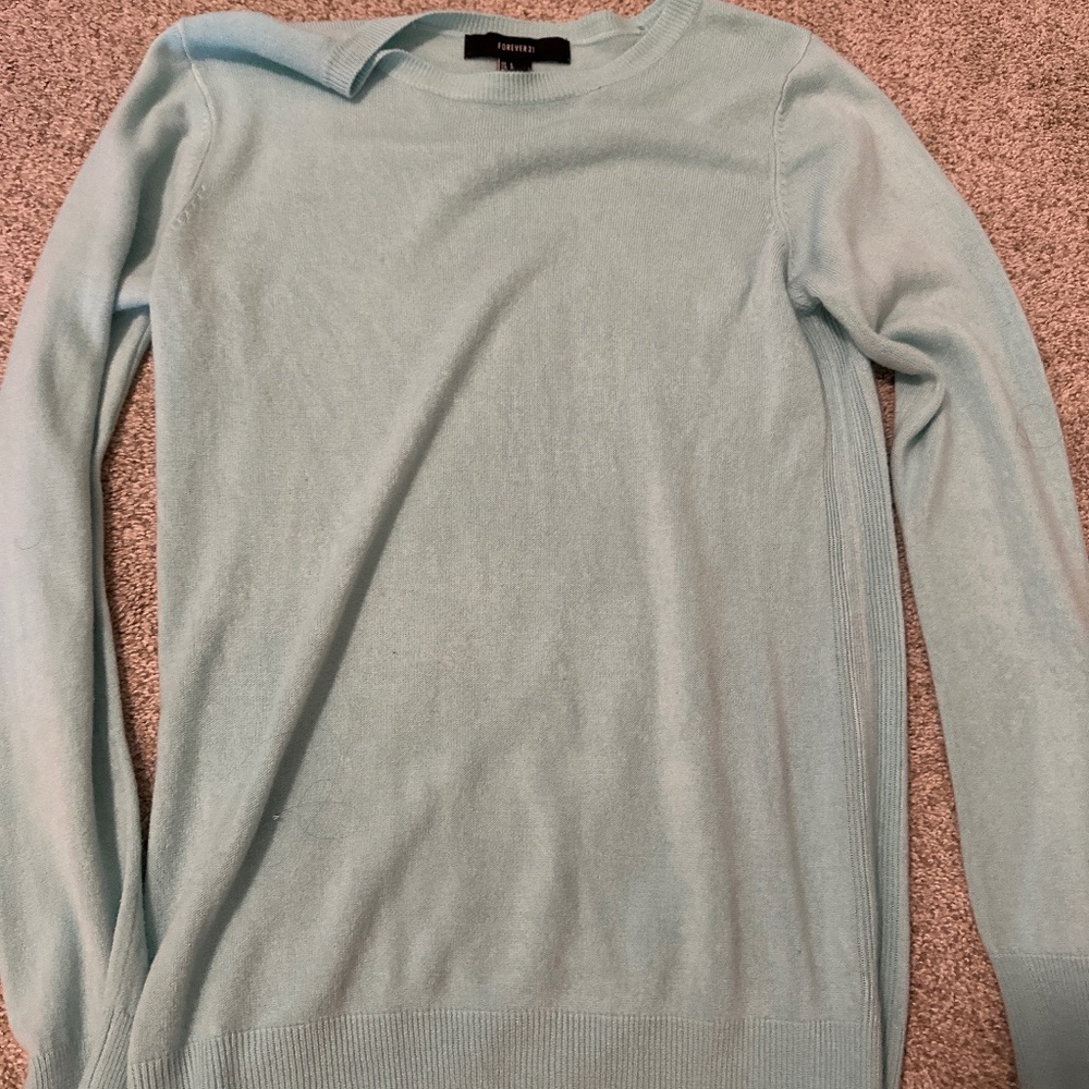 Blue sweater